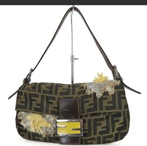 Authentic vintage rare floral zuca bag